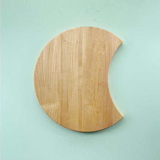 Crescent Moon Board in Maple